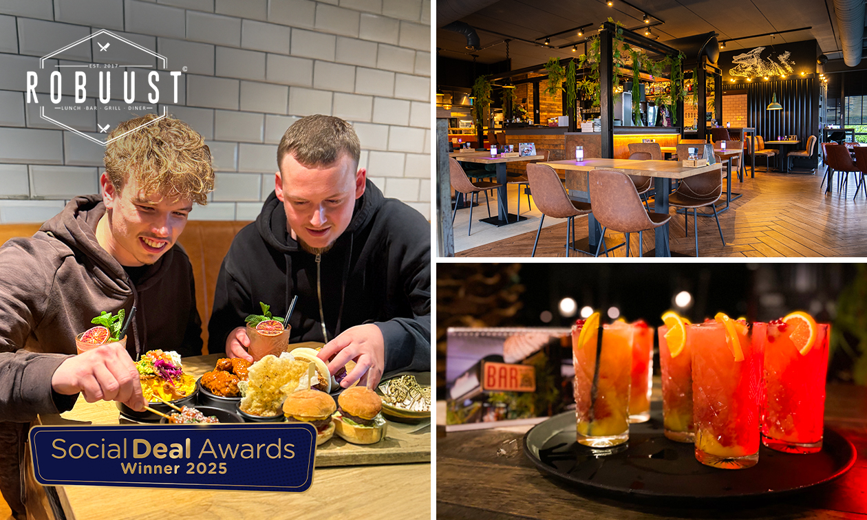 Shared lunch + cocktail bij Robuust IJsselstein
