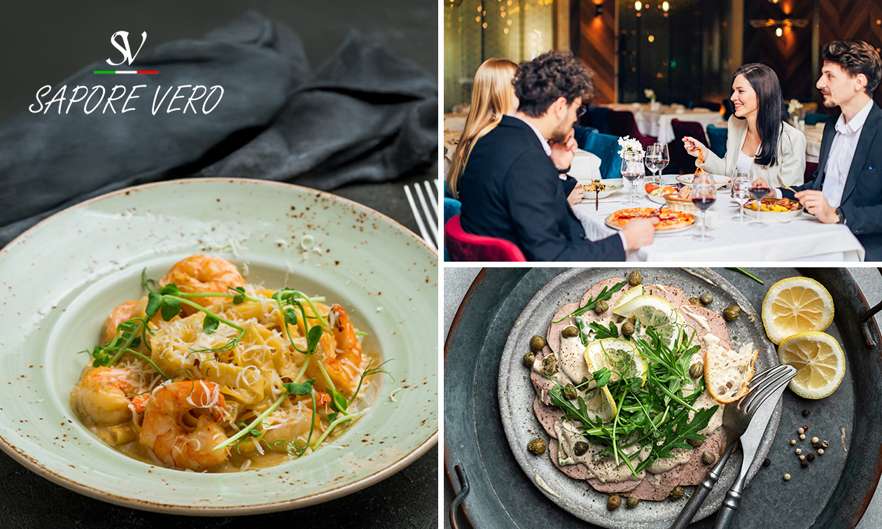 Italiaans 3-gangendiner à la carte bij Sapore Vero