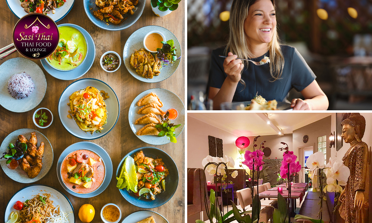 Thais 2- of 3-gangendiner à la carte bij Sasi Thai
