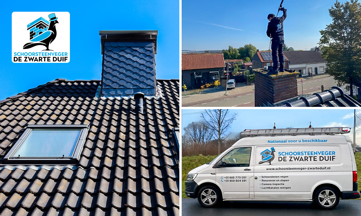 Schoorsteenveger Zwarte Duif