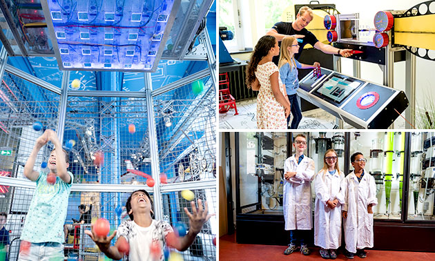 science centre delft, entree voor science centre delft: épargnez 50