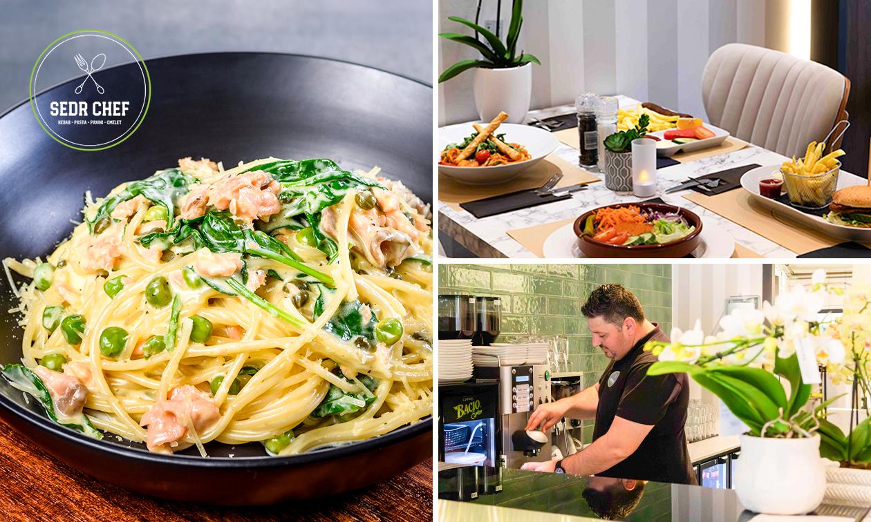 3-gangen keuzediner of -lunch bij Sedr Chef