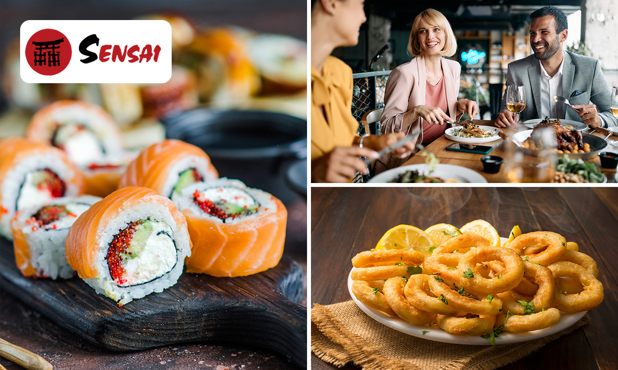 Aziatisch tapasdiner bij Sensai