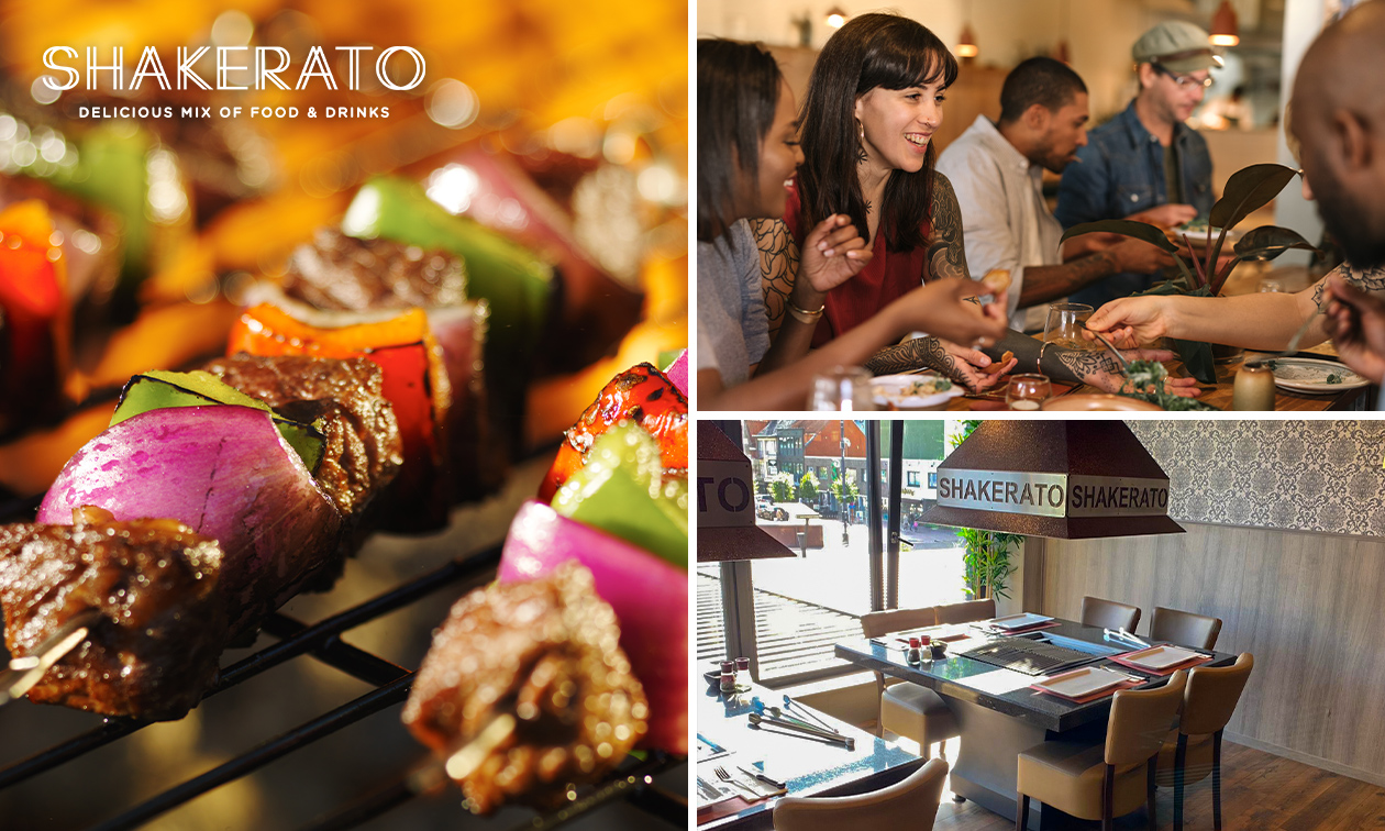 All-You-Can-Eat tafelbarbecue (2 uur) bij Shakerato