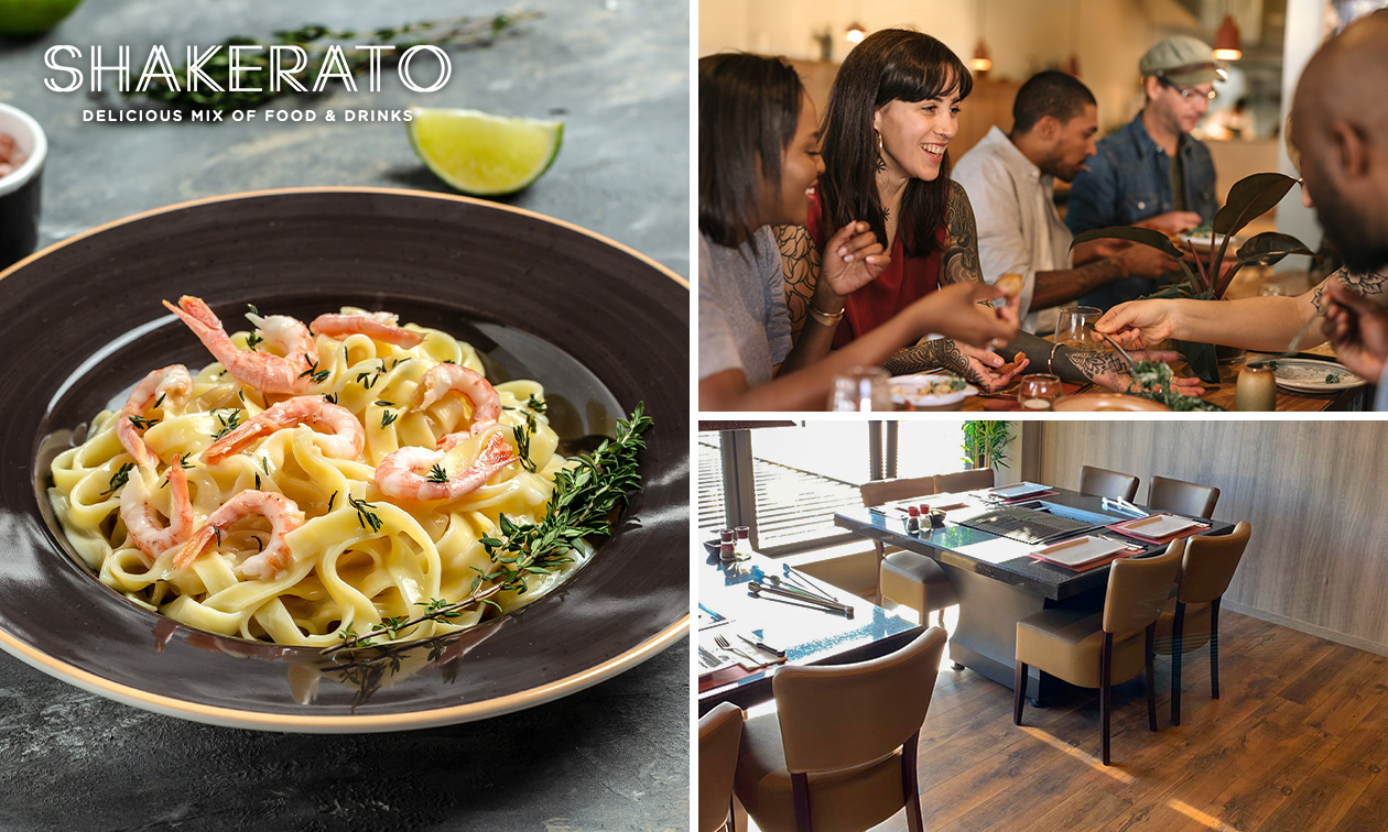 Italiaans 2-gangen shared dining-diner bij Shakerato