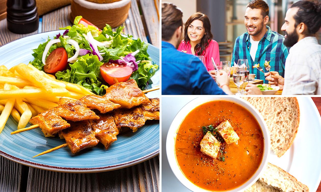 3-gangen keuzediner bij Stone Grill House