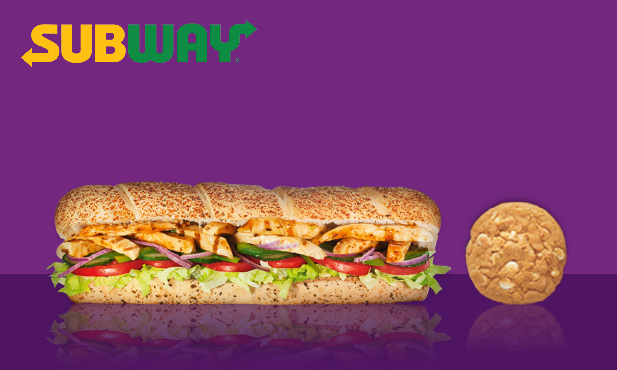 1 oder 2 Classic Subs (30 cm) + 1 oder 2 Cookie(s)