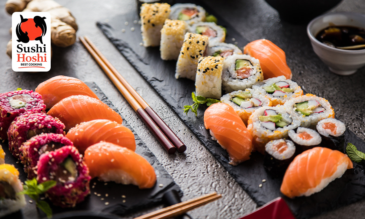 Afhalen: sushibox (16, 32, 36 of 72 stuks)