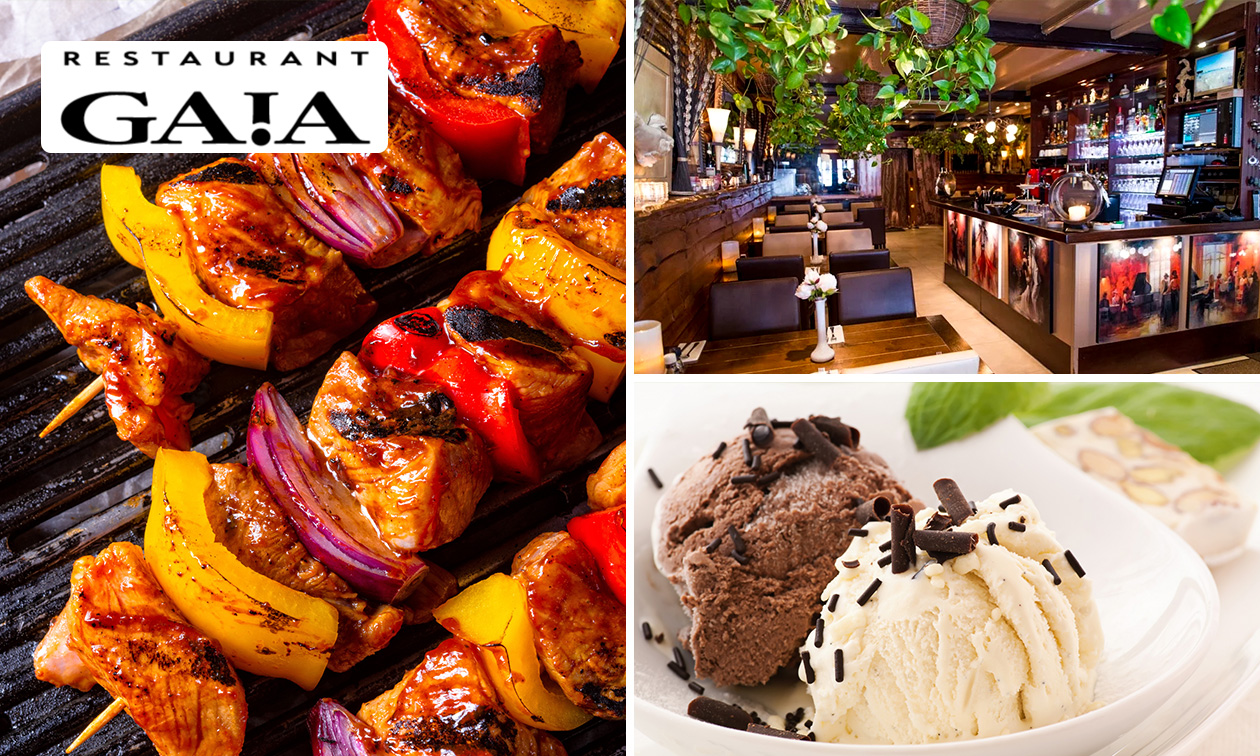 Mixed grill of 3-gangen keuzediner