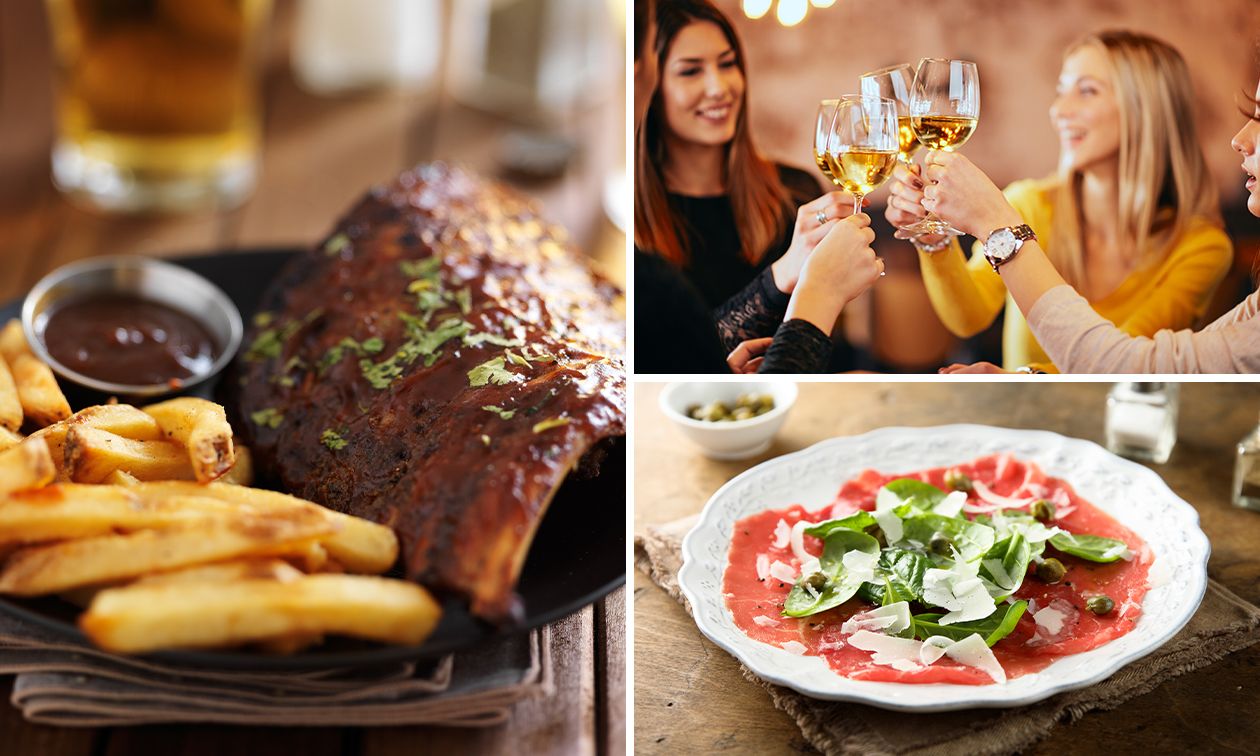 2- of 3-gangenlunch of -diner à la carte bij 't Klokhuis