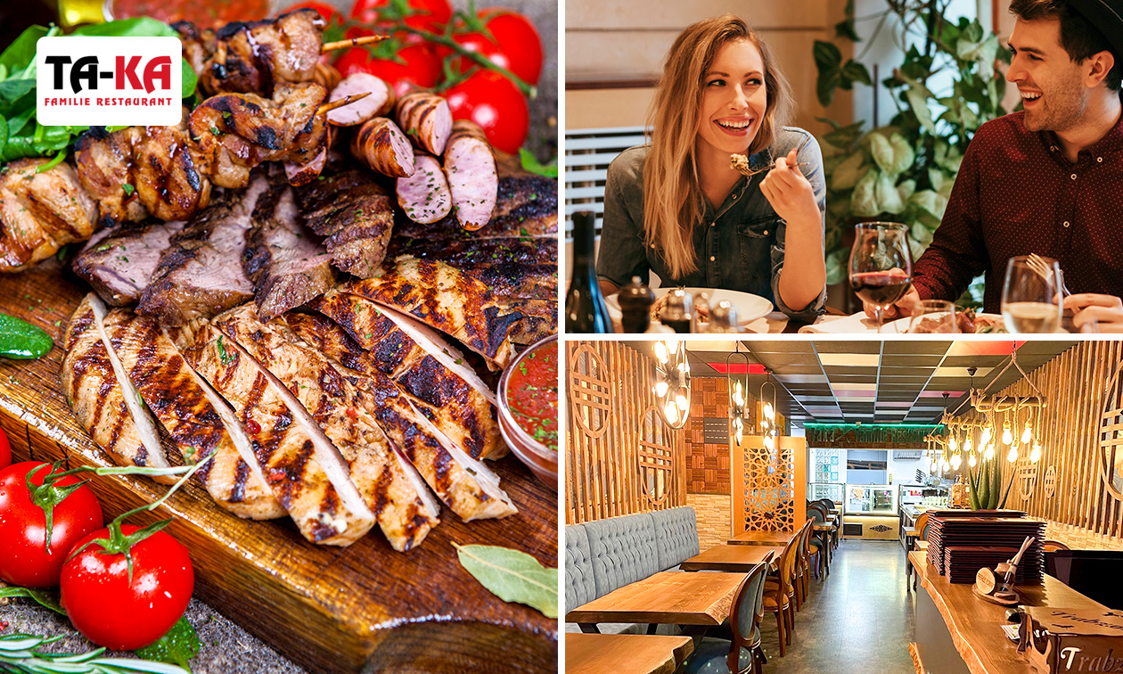 Turks 3-gangendiner à la carte