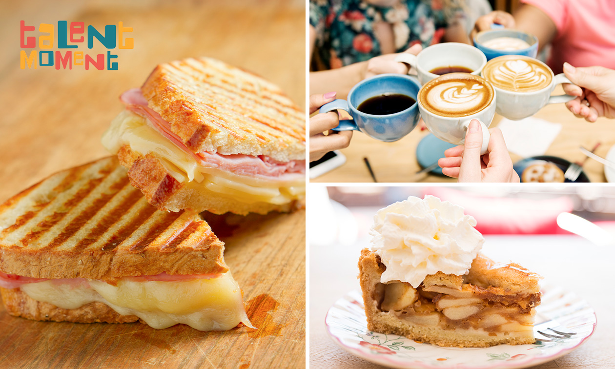 3-gangenlunch + 2 drankjes naar keuze bij Talent Moment Heiloo