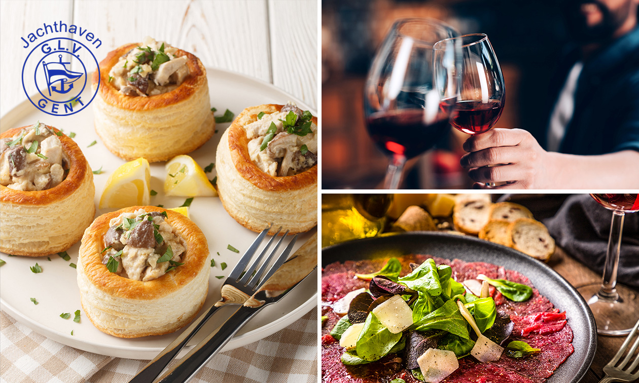 4-gangen wilddiner, 3-gangen kerstdiner of 5-gangen nieuwjaarsdiner + amuse in Gent