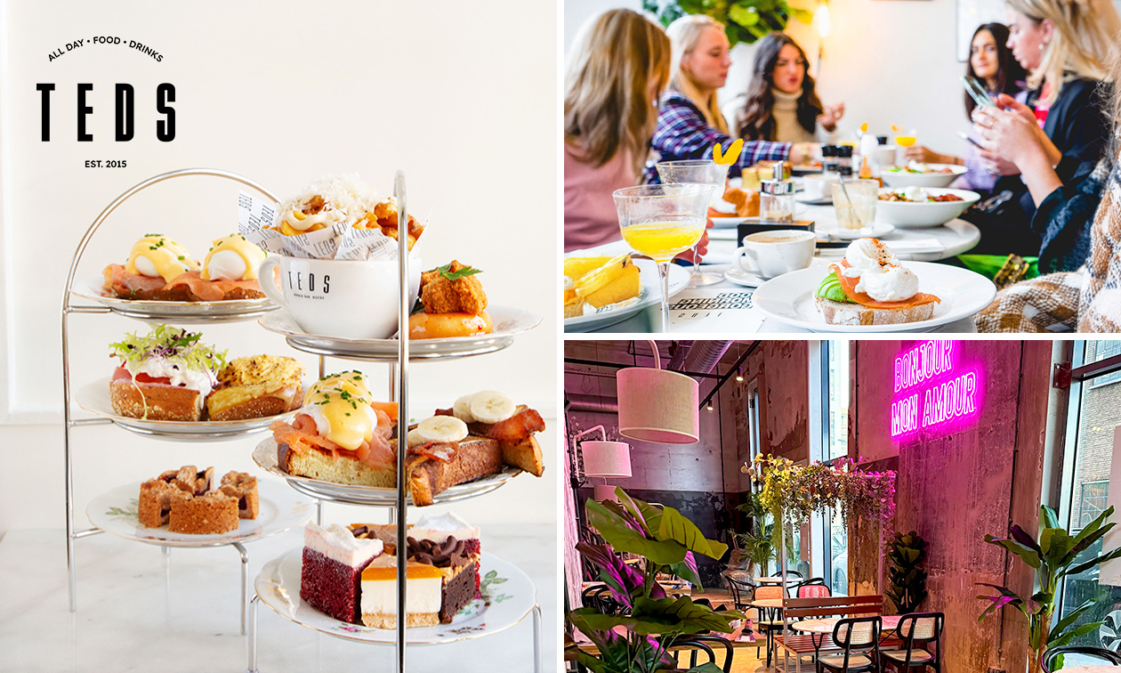 High tea (1,5 uur), shared brunch of ontbijt bij Teds Eindhoven Strijp-S