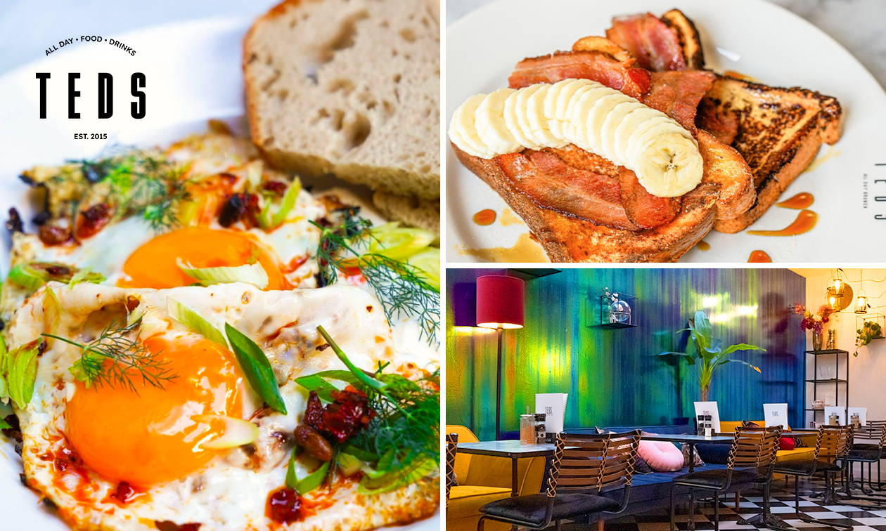 Brunch- of lunchgerecht naar keuze bij Teds Haarlem