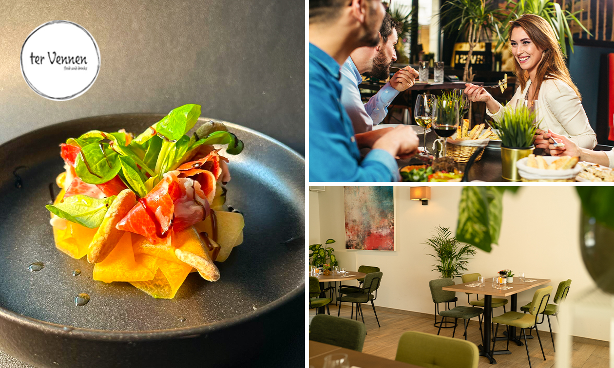 3-gangendiner à la carte bij Ter Vennen