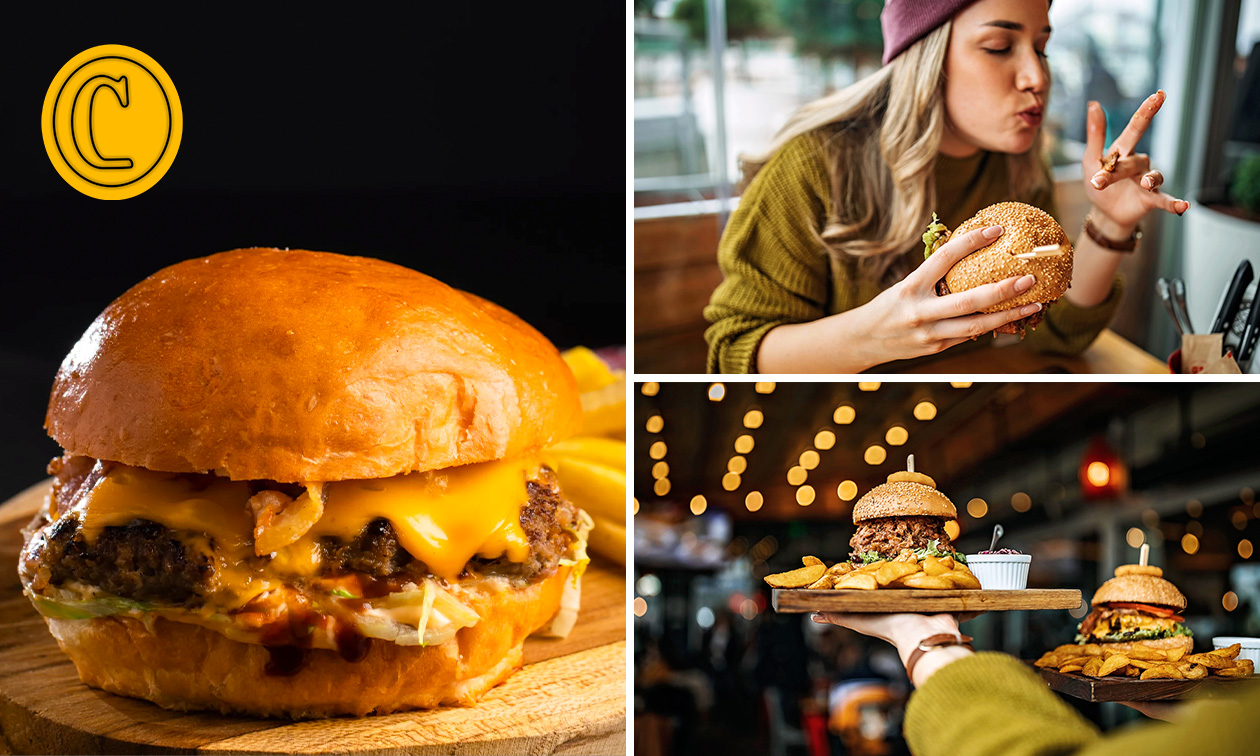 Burger + friet nabij Brussel