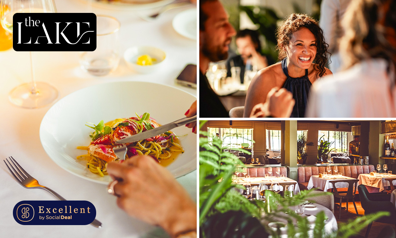 Gastronomisch 3-, 4- of 5-gangendiner of -lunch bij The Lake