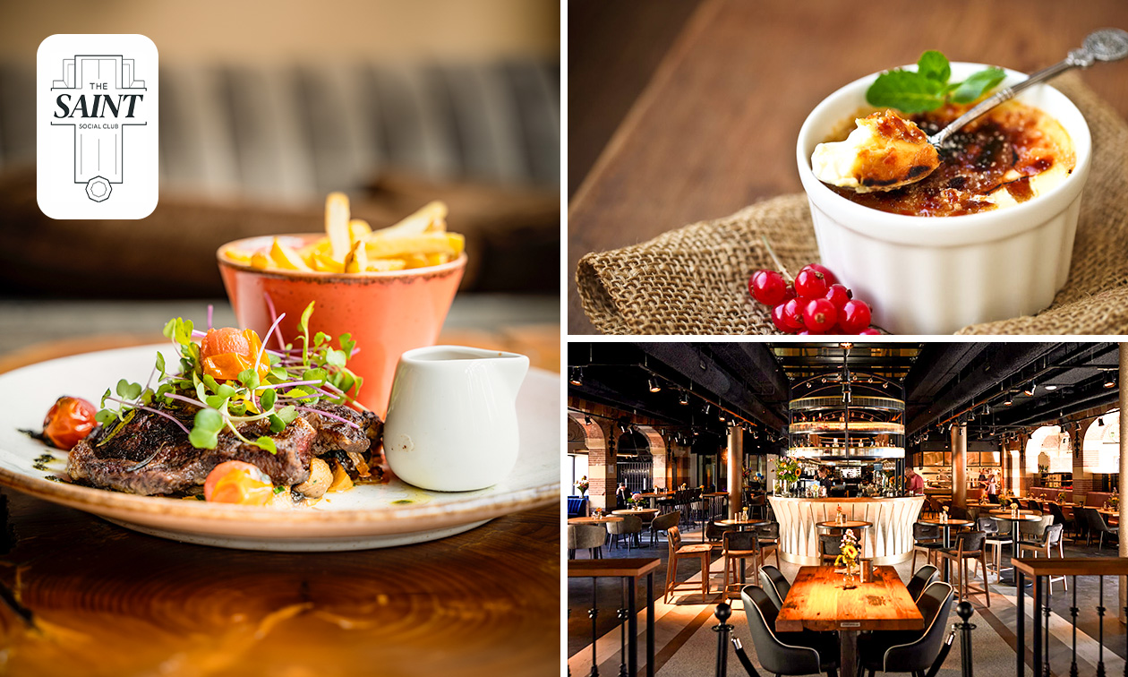 3-gangen keuzediner bij The Saint Social Club