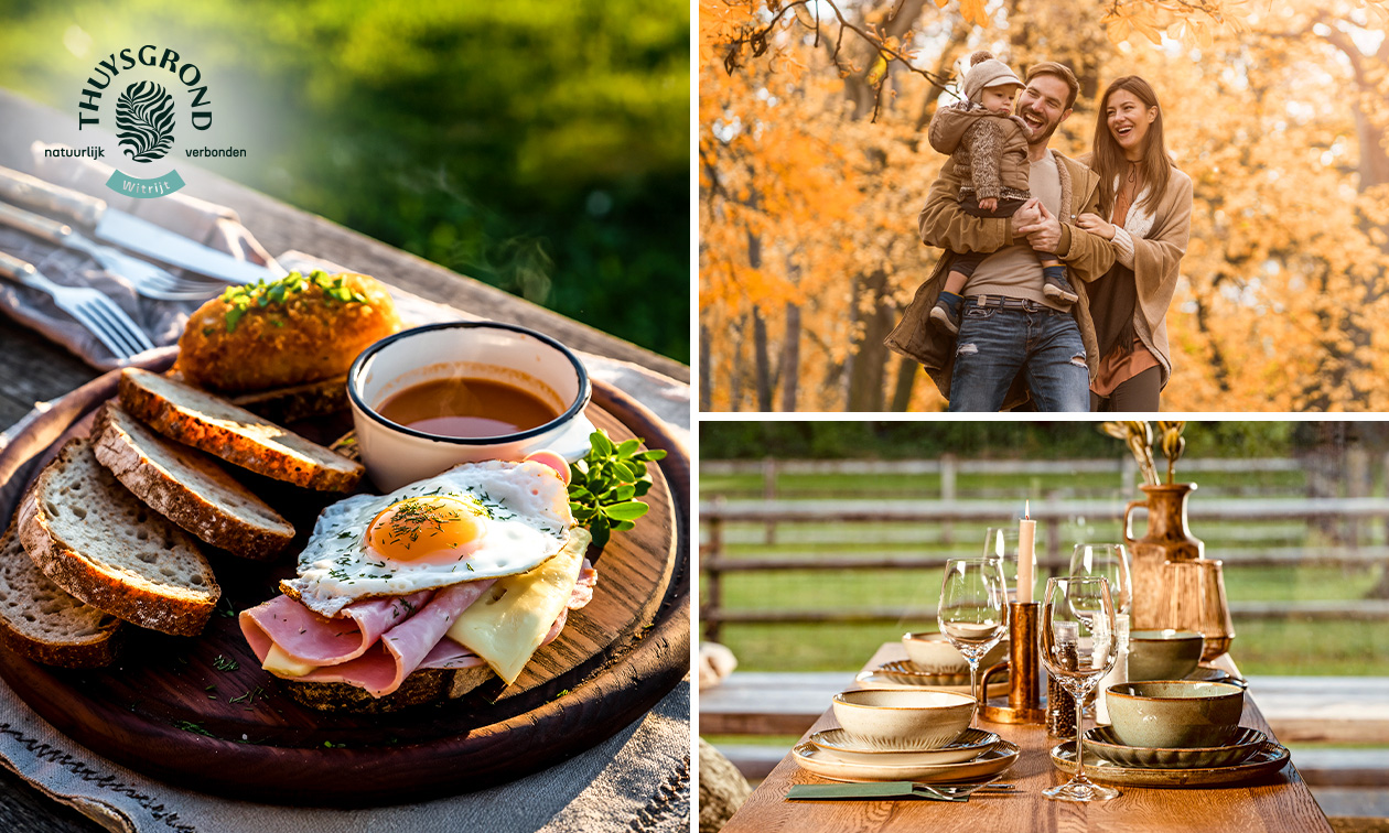 Wandelarrangement incl. koffie of thee en lunchplank