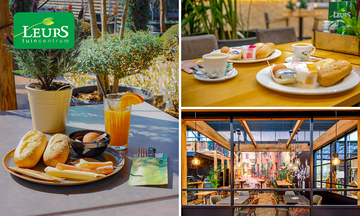 Ontbijt bij Tuincentrum Leurs