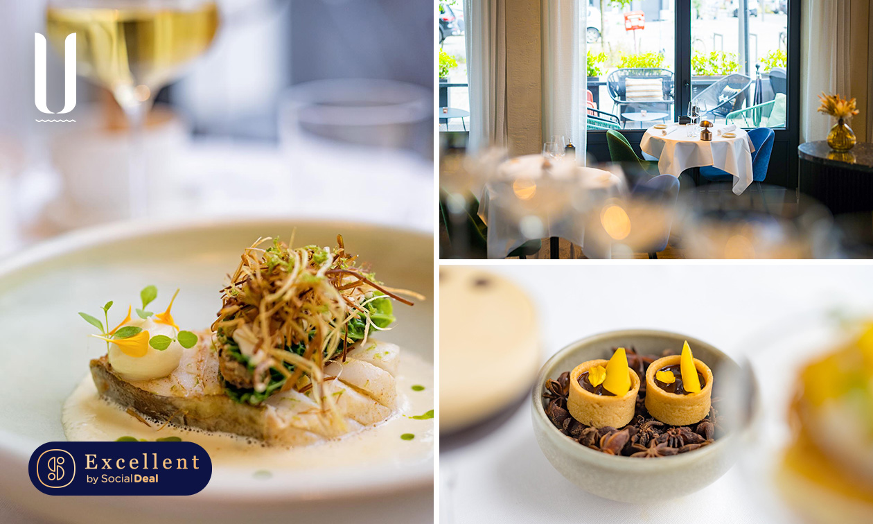 3-gangenlunch of -diner van de chef bij U Eat