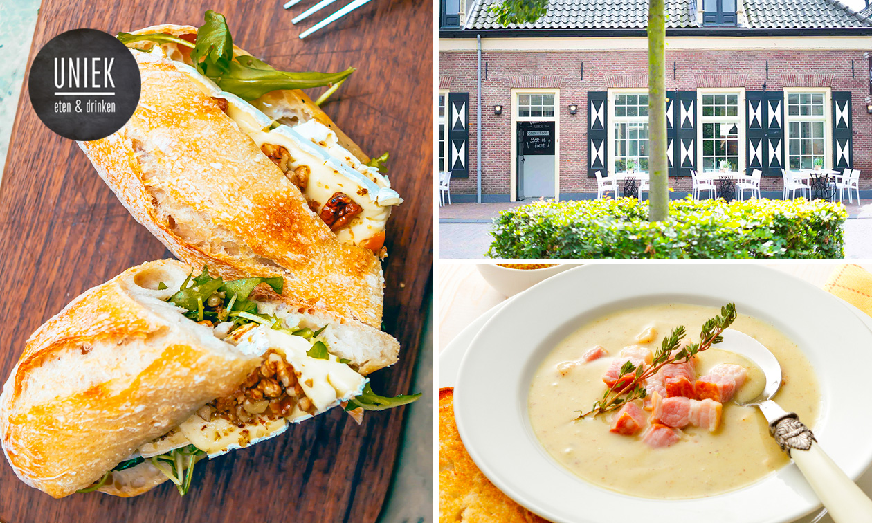 2-gangenlunch bij UNIEK eten & drinken