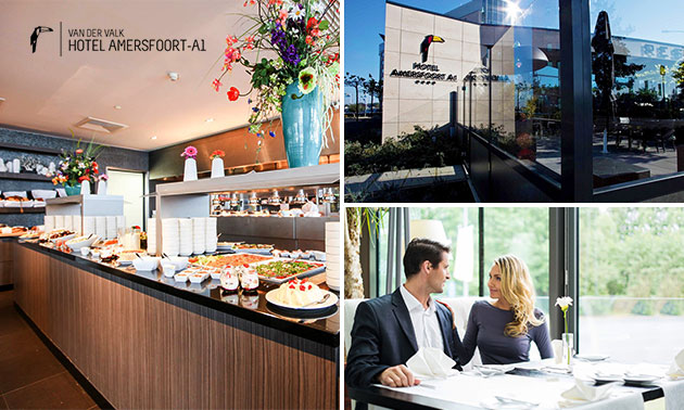 Van der Valk Amersfoort-A1, Overnachting(en) voor 2 bij Van der Valk