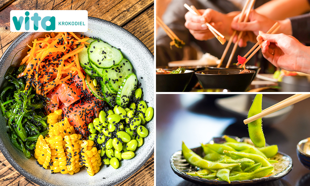 Pokébowl + bites + dessert + evt. cocktail naar keuze