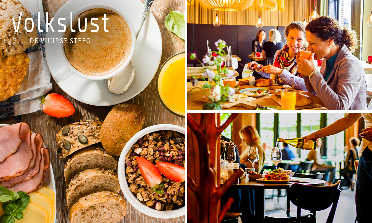 Ontbijt naar keuze + verse jus d'orange