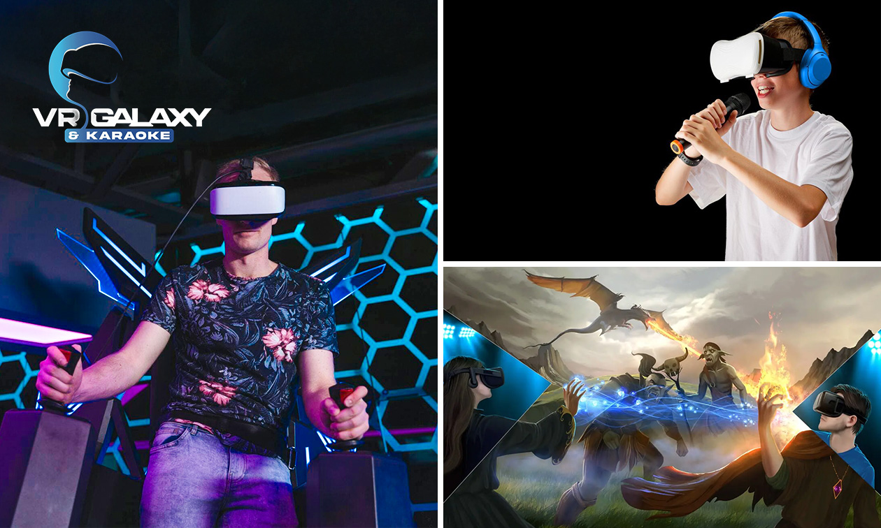 VR Galaxy Karaoke, VR-games en/of karaoke snacks in hartje