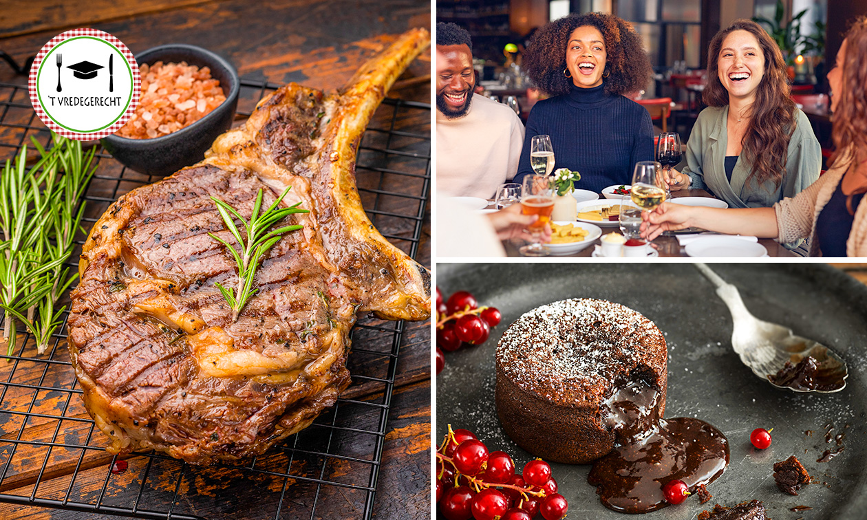 3-gangenlunch of -diner