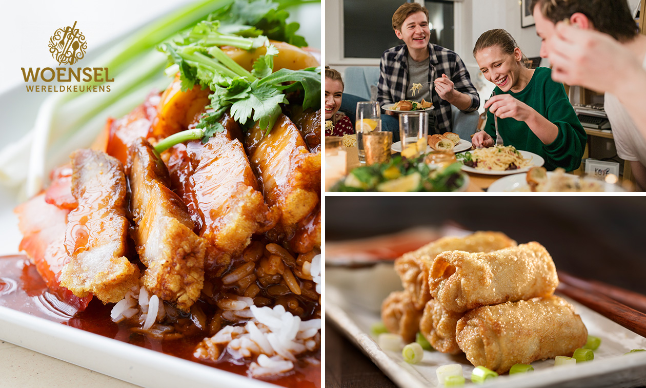 Aziatisch menu voor afhaal of thuisbezorging van Woensel Wereldkeukens