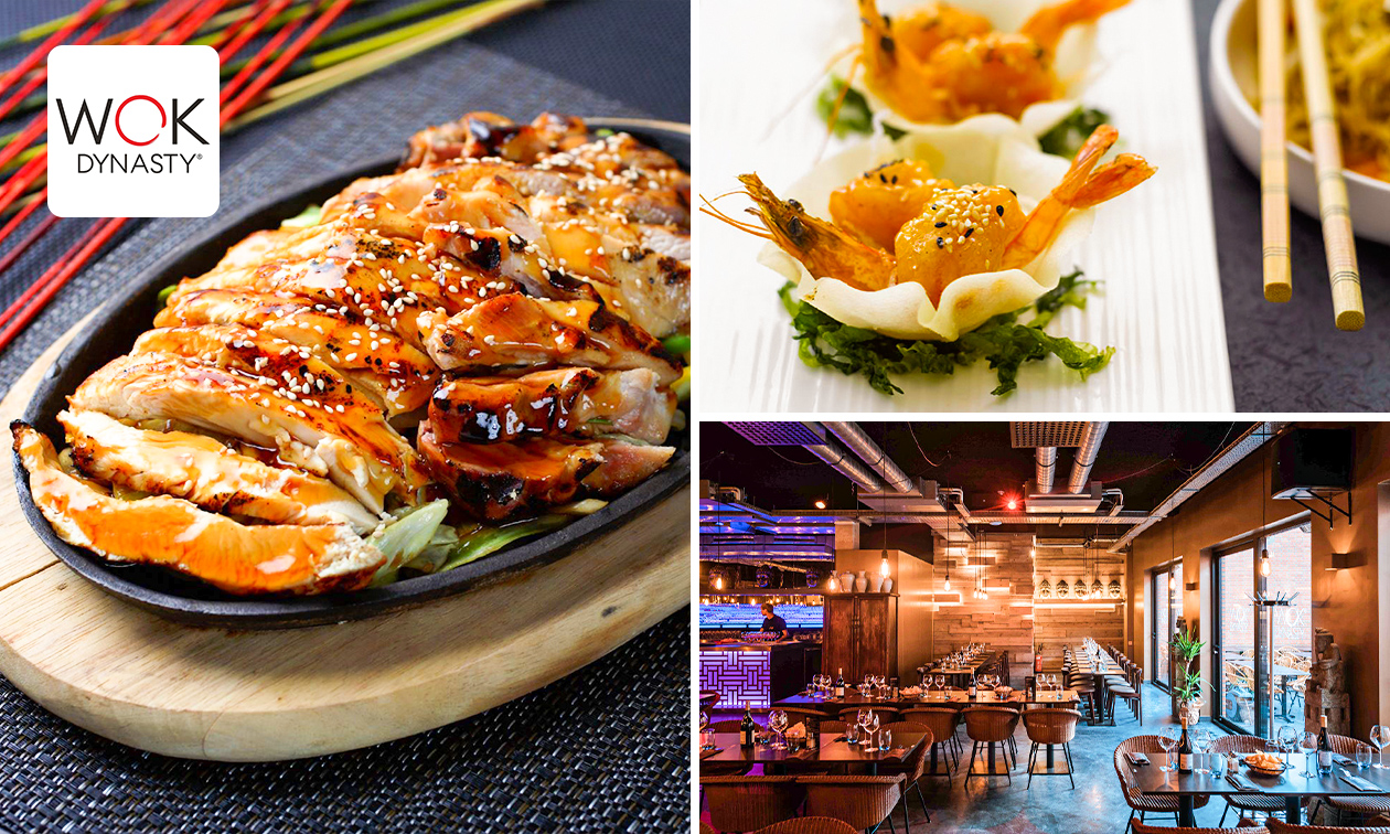 All You Can Eat-lunch of -diner bij Wok Dynasty Hasselt