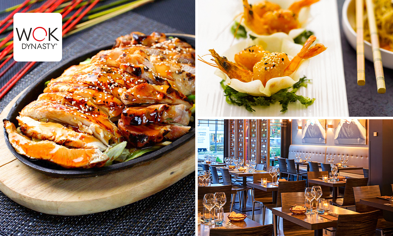 AYCE-lunch of -diner bij Wok Dynasty Sint-Martens-Latem