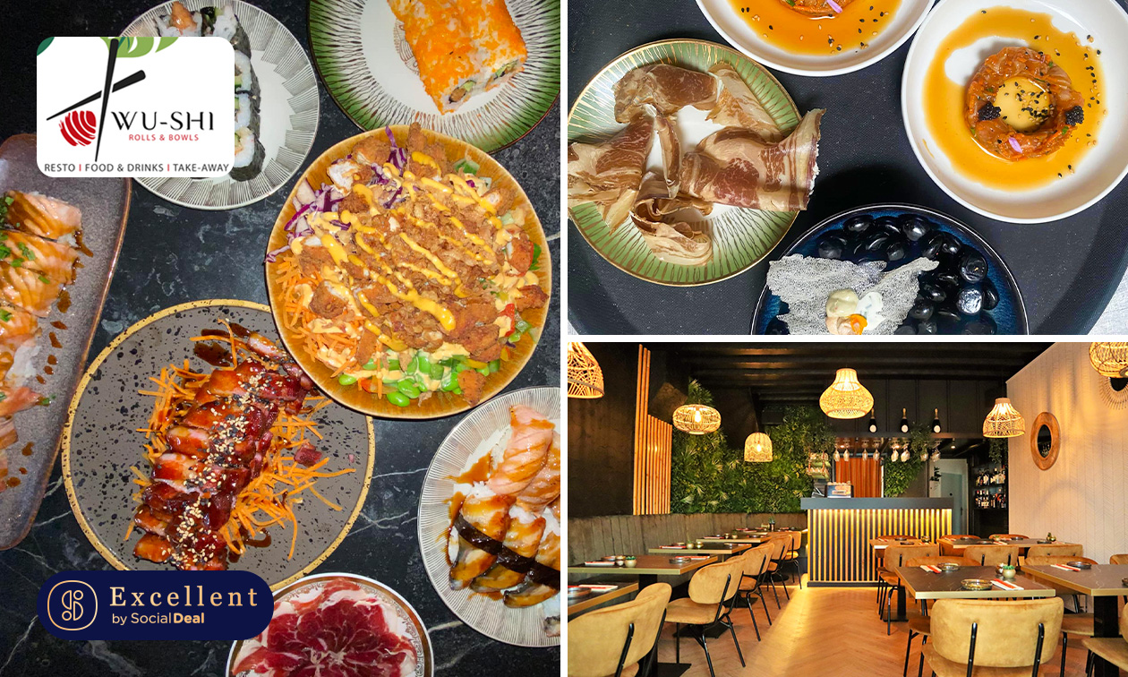 Omakase 5-gangendiner bij WU-SHI