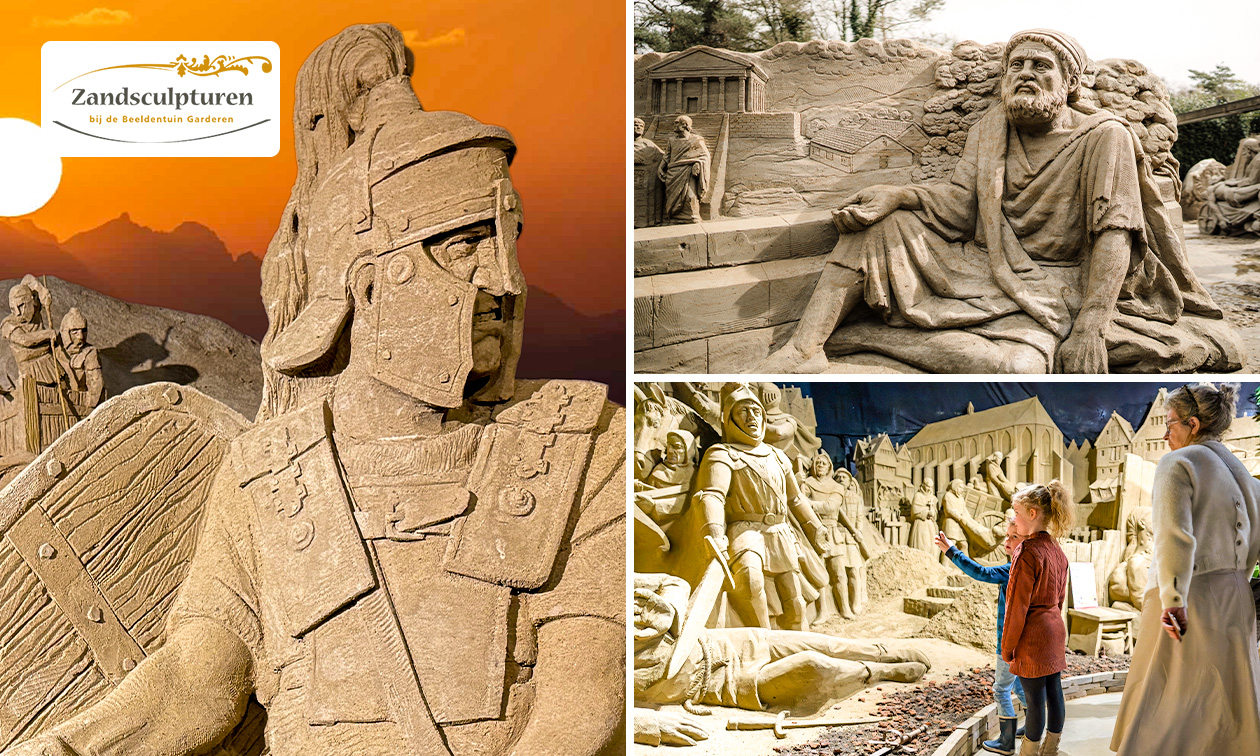 Zandsculpturen Garderen