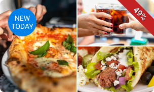 Pizza of schotel naar keuze + blikje frisdrank in hartje Weert
