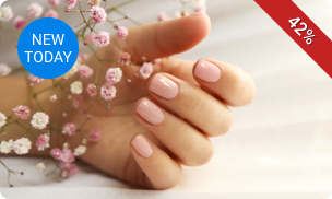 Nieuwe set acrylnagels